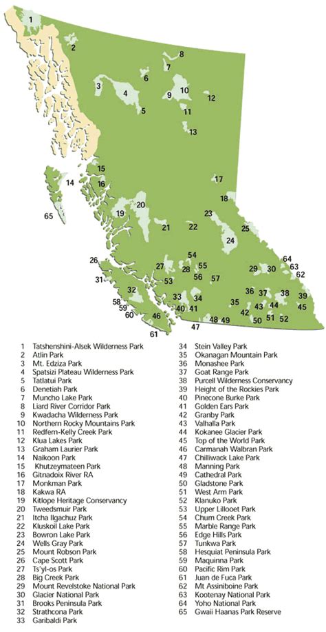 provincial parks british columbia map Discover an outdoor utopia amongst our pristine alpine lakes, rugged mountainous interior, and misty old-growth forests carpeted with dew-soaked ferns and moss